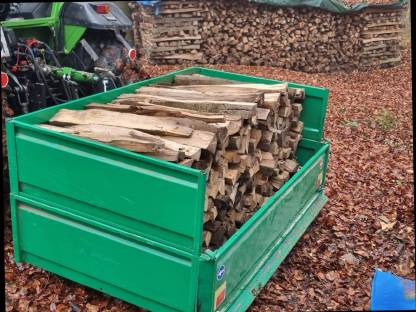 Bild 2:Brennholz Buche