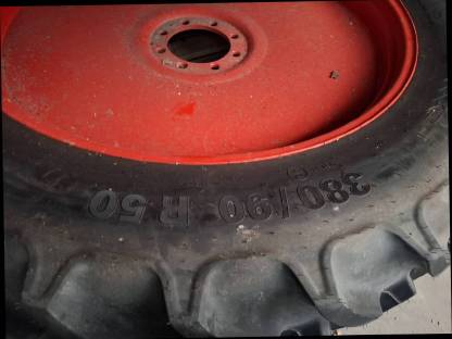 Bild 3:380/90R50 und 380/85R34 neuwertig Mitas AC 85 Pflegeräder