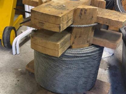 Bild 3:Windenseil 8 mm 240 m