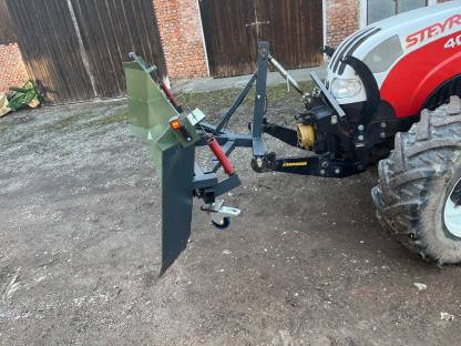 Bild 2:Schneeschild, Schiebeschild (Marke Eigenbau)