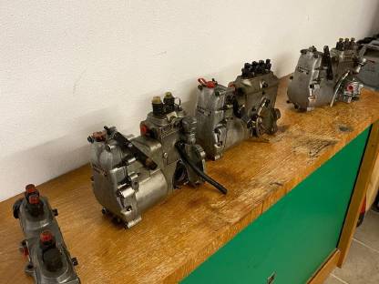 Bild 8:Einspritzpumpen Steyr 430, 540, 545, 768, 8080, 188, 190, 288