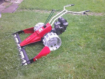 Motormäher Reform 115, 4-Takt Motor, Zusatz Eisenräder