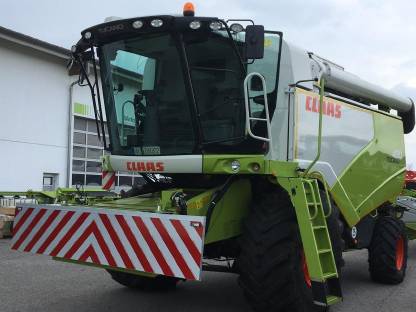 Bild 2:Claas Tucano 430, Obenentleerung, kein Lexion, Trion