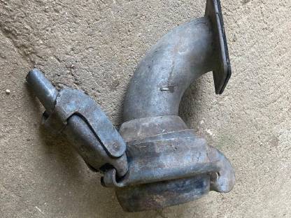 Bauer Bogen mit Flanschplatte