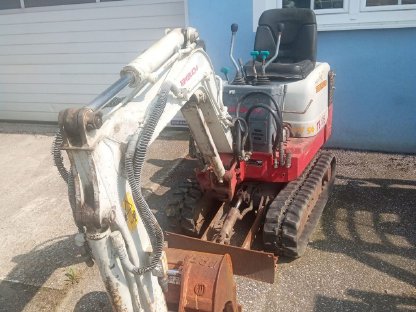 Bild 4:Takeuchi TB108 Minibagger, 1.000 kg, Bj. 2009, 1.800 Bstd.