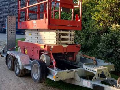 Bild 9:Hebebühne inkl. Anhänger, Genie GS3246