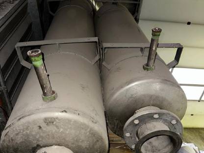 Biogas BHKW Auspuff