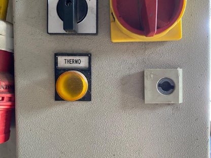 Bild 5:Spaltenmixer aus Edelstahl, 7,5 kW, 10 PS Motor