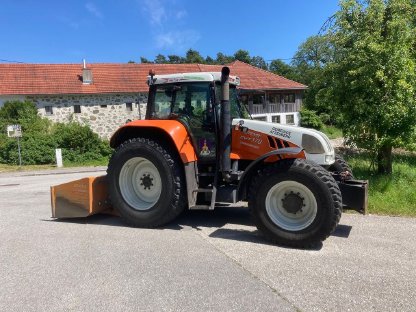 Steyr CVT 170 inkl. Göweil Hecklade GHK 2500