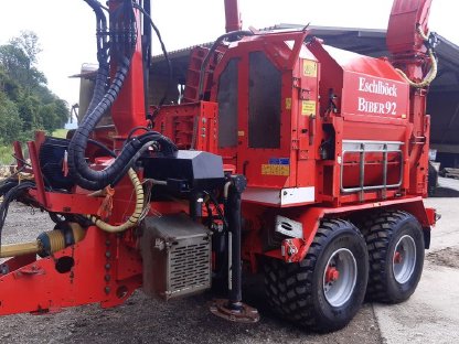 Bild 2:Holzhäcksler Eschlböck Biber 92 ZK, Top Zustand, nur 1.890 Bstd.