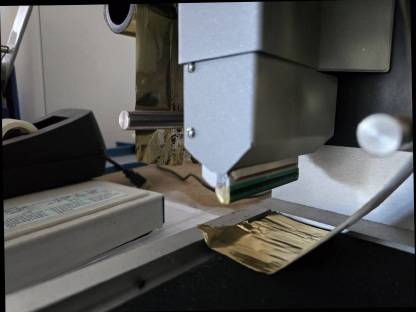 Bild 2:Peleman digitaler Foliendrucker Druckerei