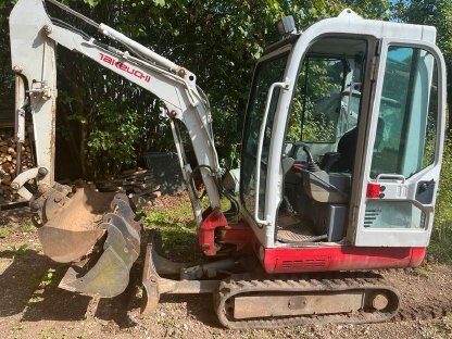 Takeuchi TB016 Kompaktbagger, Bj. 2008, nur 3.765 Bstd., top