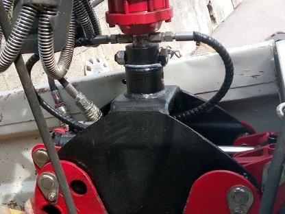 Bild 8:Minibagger TB 230 Rotortilt, Rotator, Powertilt Takeuchi