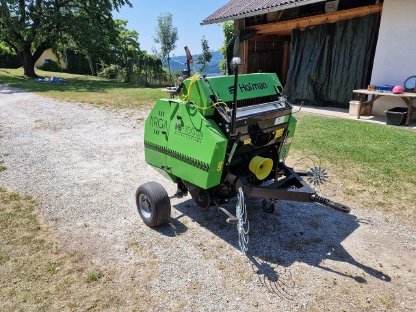 Mini, Rundballenpresse, Lagerhof, Hofmann, Kleinballenpresse