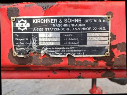 Bild 6:Miststreuer Kirchner