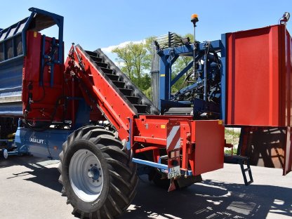 Bild 6:Knoblauch-Klemmbandroder ASA-Lift T-1300 B