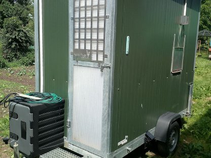 Mobilstall für Legehennen