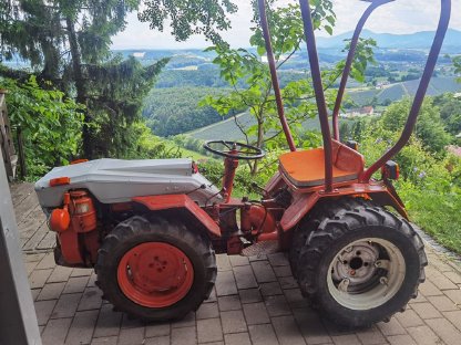 Bild 4:Pasquali 985 Schmalspurtraktor