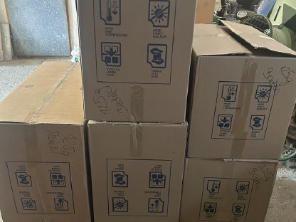 Bild 3:Obstverpackung, Schalen mit Deckel, etwa 4.550 Stk.