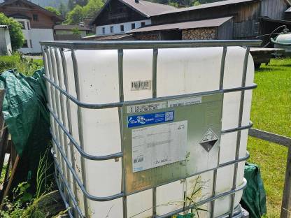 Bild 3:IBC Container 1.000 l 1 Stk. gereinigt oben offen