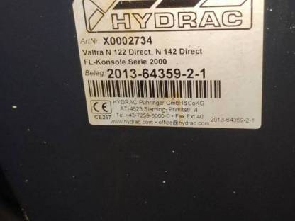 Bild 3:Hydrac Konsole Valtra N142/N122