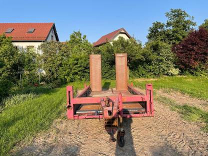 Bild 4:Baggeranhänger Tieflader