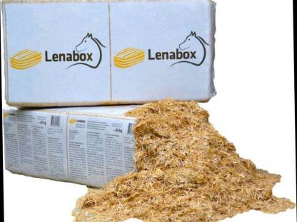 Einstreu Stroh Futter Stroh Lenabox Feinstroh