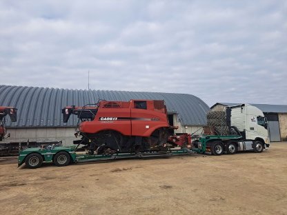 Case 6140 + 9120 Brandschaden Ersatzteile
