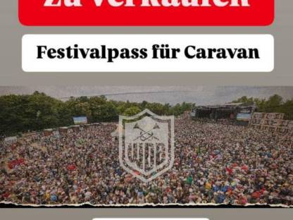 Woodstock Festivalpass für Big Caravan (ohne Stellplatz)