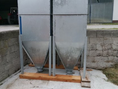 Verkaufe Schrotbehälter