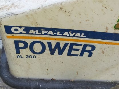 Bild 3:Hochdruckreiniger Alfa-Laval AL 200