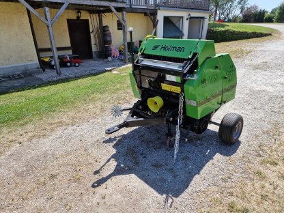 Bild 2:Mini Rundballenpresse Hofmann MB-70/50N