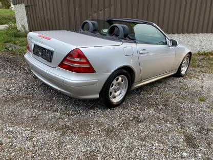 Bild 9:Mercedes Benz SLK 200 Kompressor Silber R170 Cabrio Roadster