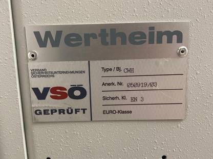 Bild 5:Tresor, Safe Wertheim