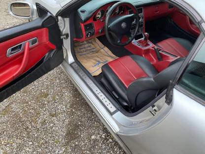 Bild 3:Mercedes Benz SLK 200 Kompressor Silber R170 Cabrio Roadster