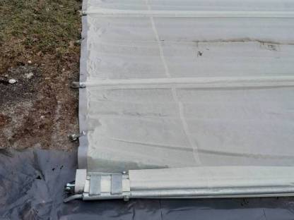 Bild 4:Windschutz Schiebetor von Agrotel