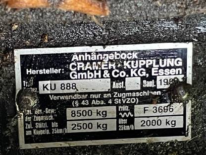 Bild 5:Deutz DX 4.51 AgroXtra Cramer Scharmüller Rasterschiene