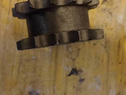 Bild 4:Kettenräder und Konusklemmbuchsen