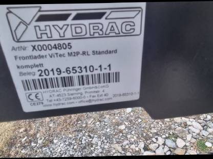 Bild 3:Hydrac Frontlader Mini 2RLP