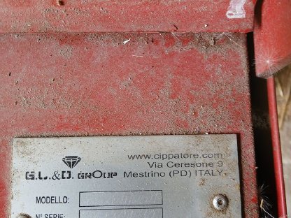 Bild 3:Häcksler Galaxi M 165 DT