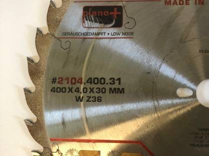 Bild 3:Kreissägeblatt Guhdo Piano Plus