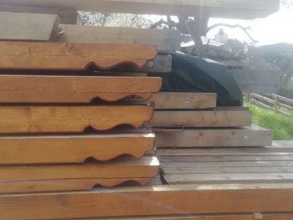 Holz, Dachstuhlholz