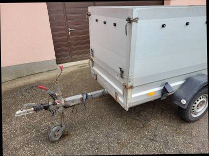 Autoanhänger Humbaur, Pickerl 12/2025 + 4 Monate