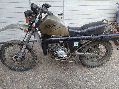 KTM 250 Bundesheer Krad