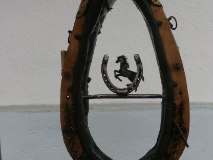 Pferdekummt, Kummet, Geburtstagsgeschenk, Deko, Gartendeko