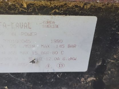 Bild 4:Hochdruckreiniger Alfa-Laval AL 200