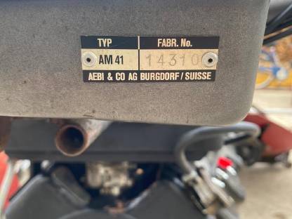 Bild 4:Aebi AM 41 Motormäher