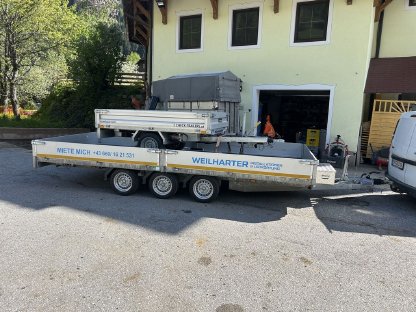 Autoanhänger zu vermieten