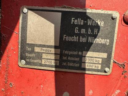 Bild 3:Ladewagen Fella Peggy