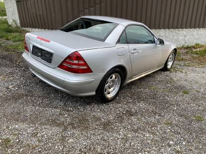 Bild 2:Mercedes Benz SLK 200 Kompressor Silber R170 Cabrio Roadster